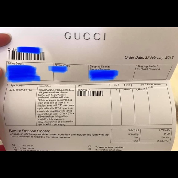 SOLD Gucci Marmont bag card holder bag organizer - Picture 8 of 10